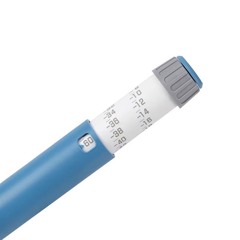 Reusable 60IU Injector Pen Auto-Injector Syringe Insulin Injector Pen